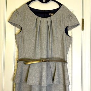 Peplum Dress Barn Career Dress 14